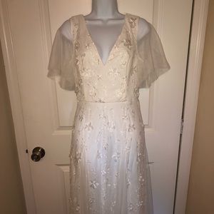 Brand new never worn wedding dress